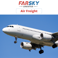Le transport aérien FBA Amazon le moins cher de Chine vers les États-Unis/Royaume-Uni/Allemagne/France avec Farsky Logistics et assistance 24h/24 et 7j/7