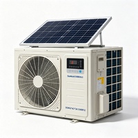 Climatiseur solaire hybride T3 Tropical Deye DGWG2-ACDC-12K 12000 BTU 1,5 CV ACDC mural pour usage domestique, économie d'énergie 15x25