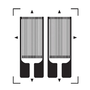 FB tuyến tính kim loại lá tuyến tính căng thẳng Đồng hồ đo tml căng thẳng Đồng hồ đo đo lường vishay hbm căng thẳng đo - Product Image 1