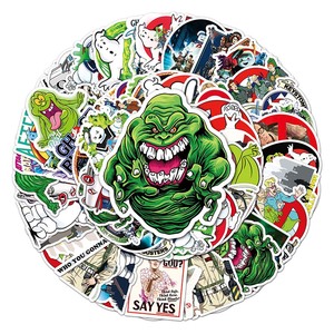 50 cái Hot Bán phim hoạt hình dán chống thấm nước trang trí ván trượt hành lý máy tính xách tay Anime Ghostbusters dán - Product Image 5