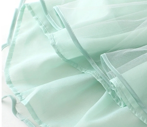 Vestito estivo Casual per piccola <span class=keywords><strong>principessa</strong></span> bambina Tutu decorato a fiori con pizzo Costume da festa per bambini per fascia d'età - Product Image 4