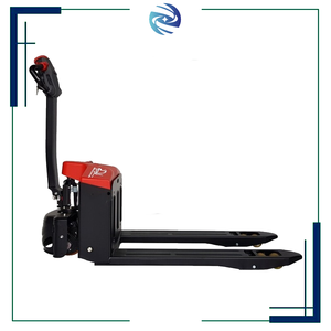 Novo caminhão de pálete semi-elétrico durável com sistema de frenagem manual + elétrico 1:56 - Product Image 1