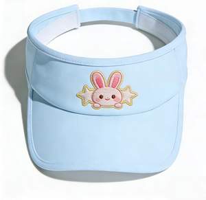 Sombrero de Pescador con Bordado de Conejo, Ligero y Transpirable, para Niños, Venta al Por Mayor - Product Image 2