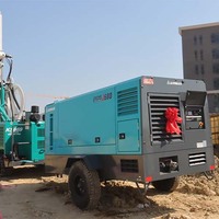 Partenaire officiel d'Air Man Japan/Compresseur d'air à vis pour appareils de forage | Haut débit et économie d'énergie | Exploitation minière/Construction de tunnels