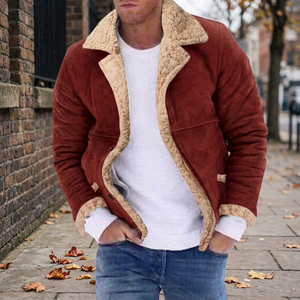 Veste en polaire tissée imperméable de haute qualité pour homme, coupe décontractée, grande taille, nouvelle collection automne, personnalisable avec votre marque - Product Image 3