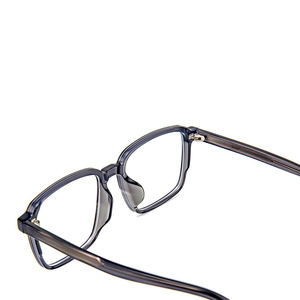 Monturas ópticas <span class=keywords><strong>de</strong></span> gafas <span class=keywords><strong>de</strong></span> acetato personalizadas para mujer y hombre, gafas con montura óptica TR90 <span class=keywords><strong>de</strong></span> corrección <span class=keywords><strong>de</strong></span> visión Unisex - Product Image 2