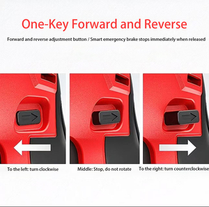 Trapano Avvitatore a Percussione Elettrico 3-in-1 ad Alta Potenza 20V con Batteria agli Ioni di Litio, Motore Brushless, Multifunzione Industriale Senza Fili per Fai-da-te - Product Image 4