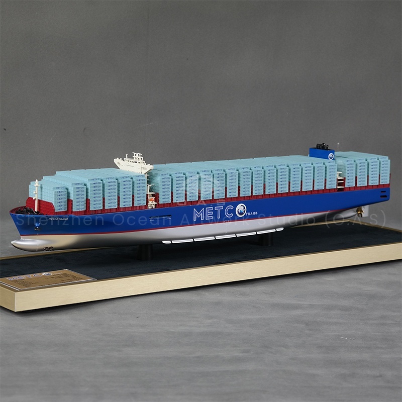 Modelo de buque portacontenedores METCO de 65cm