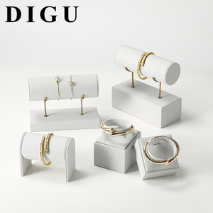 Ensemble <span class=keywords><strong>de</strong></span> présentoirs à <span class=keywords><strong>bijoux</strong></span> DIGU gris, support pour bagues et boucles d'oreilles, possibilité <span class=keywords><strong>de</strong></span> combiner librement <span class=keywords><strong>les</strong></span> présentoirs à <span class=keywords><strong>bijoux</strong></span> pour toutes <span class=keywords><strong>les</strong></span> catégories - Product Image 3