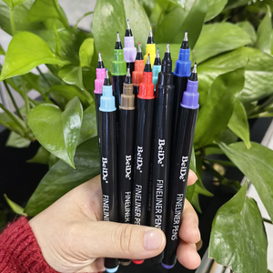 Résistant <span class=keywords><strong>à</strong></span> l'eau 0.4mm lisse Micro stylo <span class=keywords><strong>calligraphie</strong></span> simple pointe Fineliner stylos <span class=keywords><strong>à</strong></span> pointe fine - Product Image 2