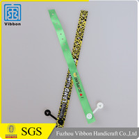 Pulsera de satén de poliéster para festival de Música, excelente calidad, con muestra gratis