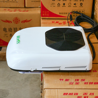 Vente flash : Climatiseur 12V, compresseur électrique AC 12V, refroidisseur de camion, balayeuse de stationnement, climatiseur de voiture de tourisme, 24V, pavé