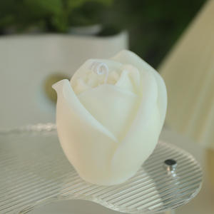 Múltiples velas <span class=keywords><strong>de</strong></span> aromaterapia <span class=keywords><strong>de</strong></span> Arte <span class=keywords><strong>de</strong></span> estilo nórdico hechas a mano líneas blancas vela creativa geométrica - Product Image 3