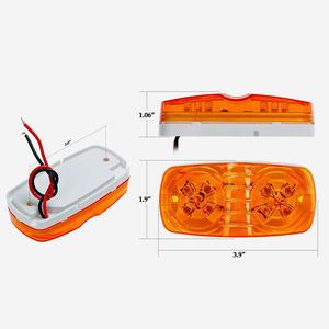 LED Trailer Marker Light for RV, Truck, Camper &amp; Utility Trailer | Waterproof 12V Clearance Side Light - Product Image 2