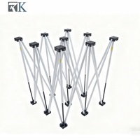 Plataforma de Escenario de Aluminio de 1m x 1m, Plataforma para Conciertos al Aire Libre, de Alta Calidad, Portátil y Rápida de Instalar
