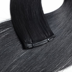 วิกผมแท้สีดำธรรมชาติแบบผูกติดอยู่กับผมมนุษย์ผมแท้จากเรมี่เวียดนาม - Product Image 4