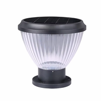 IP65 Étanche Solaire En Aluminium LED Jardin Lumière En Aluminium Pilier Lumière pour Paysage Clôture Porte Premium Extérieur Jardin Éclairage