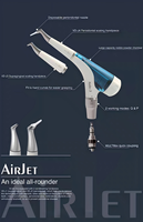 Polisseur dentaire pneumatique Mincheng, machine de sablage dentaire, Prophy Jet dentaire pour la prophylaxie