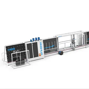 빠른 속도 자동 유리 만들기 기계 quanex 따뜻한 가장자리 스페이서 용 단열 유리 생산 라인