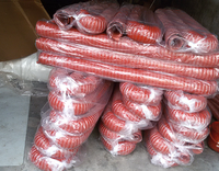 Tuyaux de ventilation flexibles en tissu de fibre de verre enduit de silicone haute température, carrés, de 25 mm à 500 mm, les plus vendus