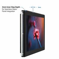 Service OEM ODM personnalisé, kiosque, écran tactile industriel LCD 27 pouces, cadre ouvert, résolution 1080p FHD, bordure ultra-fine