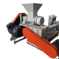 Nouvelle machine de granulation et de fabrication de granulés de plastique recyclé HDPE LLDPE PE à double vis pour moteur