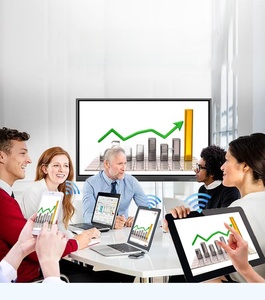 ไวท์บอร์ดอัจฉริยะแบบสัมผัสอินฟราเรดขนาด 86 นิ้ว 20 จุด ความละเอียด 1080p พับได้ สำหรับการประชุมและการสอน - Product Image 4