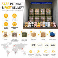 Harga Grosir Murah Mainan Hewan Boneka Super Lembut 8 Inch Penjualan Langsung Pabrik Mesin Cakar Vending Penghilang Stres Mainan Lembut Kreatif