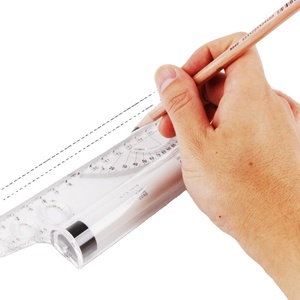 <span class=keywords><strong>Regla</strong></span> paralela de 30cm, diseño <span class=keywords><strong>profesional</strong></span>, diseño de dibujo multiusos, ángulo transparente, traducción de costura, <span class=keywords><strong>regla</strong></span> de empuje <span class=keywords><strong>rodante</strong></span> - Product Image 3