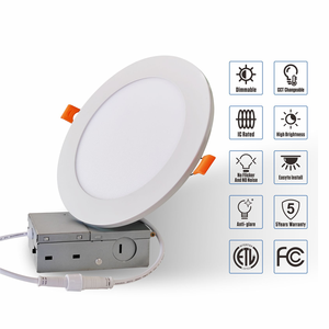 Banqcn phòng khách thương mại Vòng gắn 9W <span class=keywords><strong>12W</strong></span> siêu mỏng 5cct 80lm/W Bảng điều chỉnh ánh sáng Dimmable dẫn Trần xuống Bảng điều khiển ánh sáng - Product Image 6