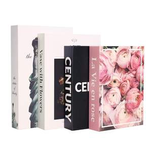 Decoración personalizada para mesa de centro, libros falsos reales ficticios, decoración del hogar, libros para mesa de centro, libros de imitación lisos - Product Image 1
