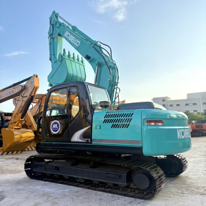 Excavadora de cadenas Kobelco SK140 usada de 14 toneladas, maquinaria hidráulica de construcción, 600-700 horas, inspección por video para venta con informe. - Product Image 1