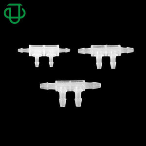 ข้อต่อสายยางพลาสติกคุณภาพสูงแบบ TT แบบสี่ทาง มีจำหน่ายทันที ผลิตภัณฑ์แก้วทางการแพทย์ - Product Image 1