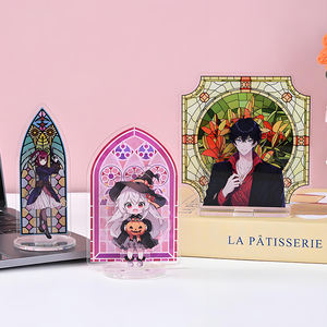 رسوم متحركة أكريليك كرتونية مخصصة علامة واقفة لديكور إبداعي سهل الاستخدام محيط ألعاب لسطح المكتب ديكور منزلي - Product Image 1