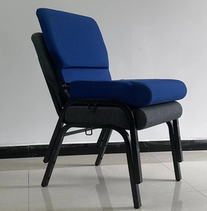 Siège confortable chaises de prêtre d'église en gros chaises d'église de verrouillage chaise d'église - Product Image 3