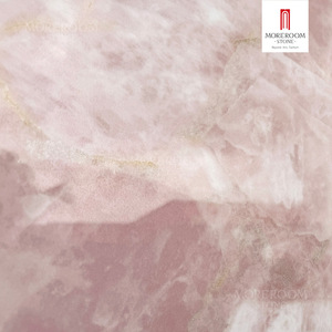 Dalle en pierre artificielle en <span class=keywords><strong>onyx</strong></span> rose rare, cristal de Rosa, 1600x3200 mm, pour murs décoratifs et comptoirs - Product Image 2