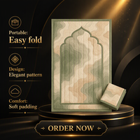 Tapis de prière portable imprimé