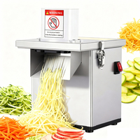 Groenten snijmachine motor 220V laag geluidsniveau aardappel fruit verwerking commerciële catering restaurant Henan oorsprong voedselverwerking