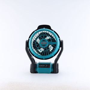 Ventilador con Batería de Iones de Litio Recargable de Grado Industrial: Un Producto Multifuncional, de Alta Potencia y Portátil para Acampar al Aire Libre - Product Image 1