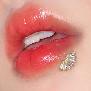 HGC 316 L 16G 18G 16G 14G Pendiente de parte trasera plana con circonita cúbica rectangular, <span class=keywords><strong>Piercing</strong></span> Labret, <span class=keywords><strong>Piercing</strong></span> <span class=keywords><strong>Helix</strong></span>, <span class=keywords><strong>Piercing</strong></span> Daith, Joyería clásica para <span class=keywords><strong>piercing</strong></span> de oreja - Product Image 5