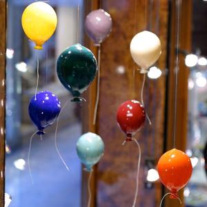 Moderna Decorazione da Soffitto con Palloncini Colorati in Vetro di <span class=keywords><strong>Murano</strong></span> Soffiato a Mano, Oggetti d'Arte Decorativi Artigianali su Misura - Product Image 2