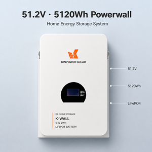 Sistema de Almacenamiento de Energía de Grado Industrial Montado en Pared, Batería de Litio de 51.2V 5120Wh Powerwall - Product Image 1