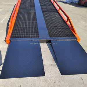 Manuale idraulico contenitore carrelli elevatori rampa 10 tonnellate Yard rampa di carico Mobile fabbrica a buon mercato personalizzato - Product Image 4