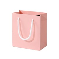 Boîte Cadeau Bijoux Ruban Rose Prix Usine, Ensemble Étui d'Emballage Velours Doublé pour Bague, Collier, Boucles d'Oreilles, Bracelet avec Sac Cadeau Assorti