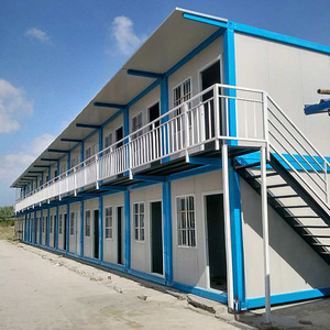 La casa contenedor desmontable modular ensambla rápidamente el centro comercial del hotel prefabricado Diseño moderno Sitio Oficina Edificio escolar - Product Image 1