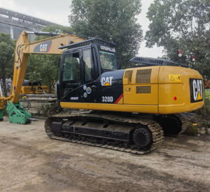 รถขุดตีนตะขาบ Caterpillar 320D มือสองคุณภาพสูง ขนาด 20 ตัน ระบบไฮดรอลิก เครื่องจักรก่อสร้าง CAT 320D มือสอง - Product Image 1