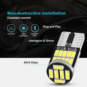 Ampoule LED Canbus HOLY W5W 194 168 501 T10 26smd 4014 pour éclairage intérieur de voiture, ampoule LED T10, ampoules LED W5W - Product Image 4