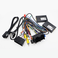 Cable de Alimentación Android de 16 Pines para Audio de Coche con Caja CAN Bus, Compatible con Ford FOCUS 2019 de Alta Gama con Audio 360