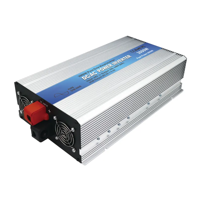 HONGYI yüksek kalite 1000w 2000W 3000W 4000W DC 12V 24V AC 220V saf sinüs dalga invertör