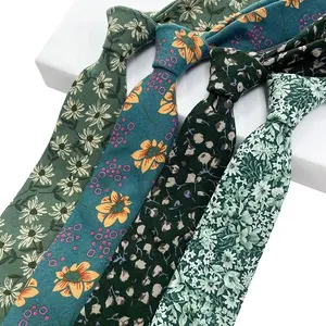 Mode Design Custom Made Gravatas Slanke Bloem Stropdassen Fabricantes De Corbatas Comprobado Bloemen Stropdassen Voor Mannen